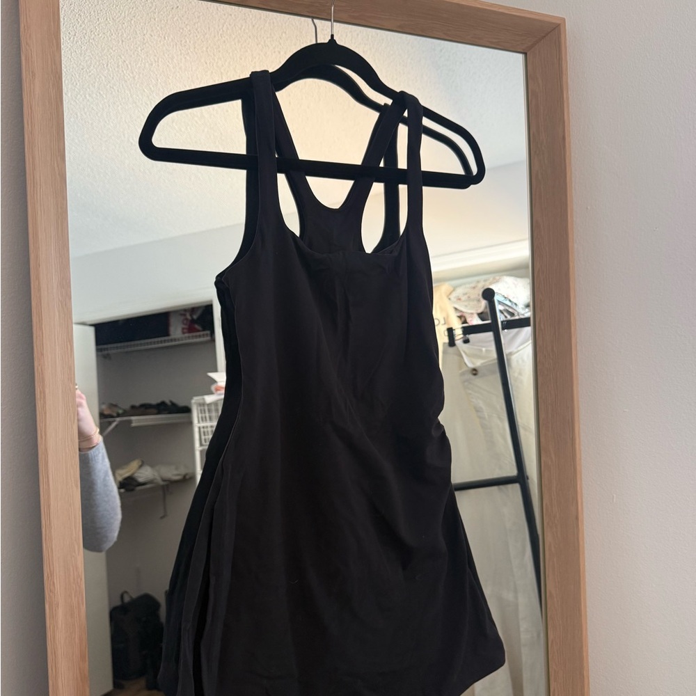 Free People Movement Black Tennis Dress